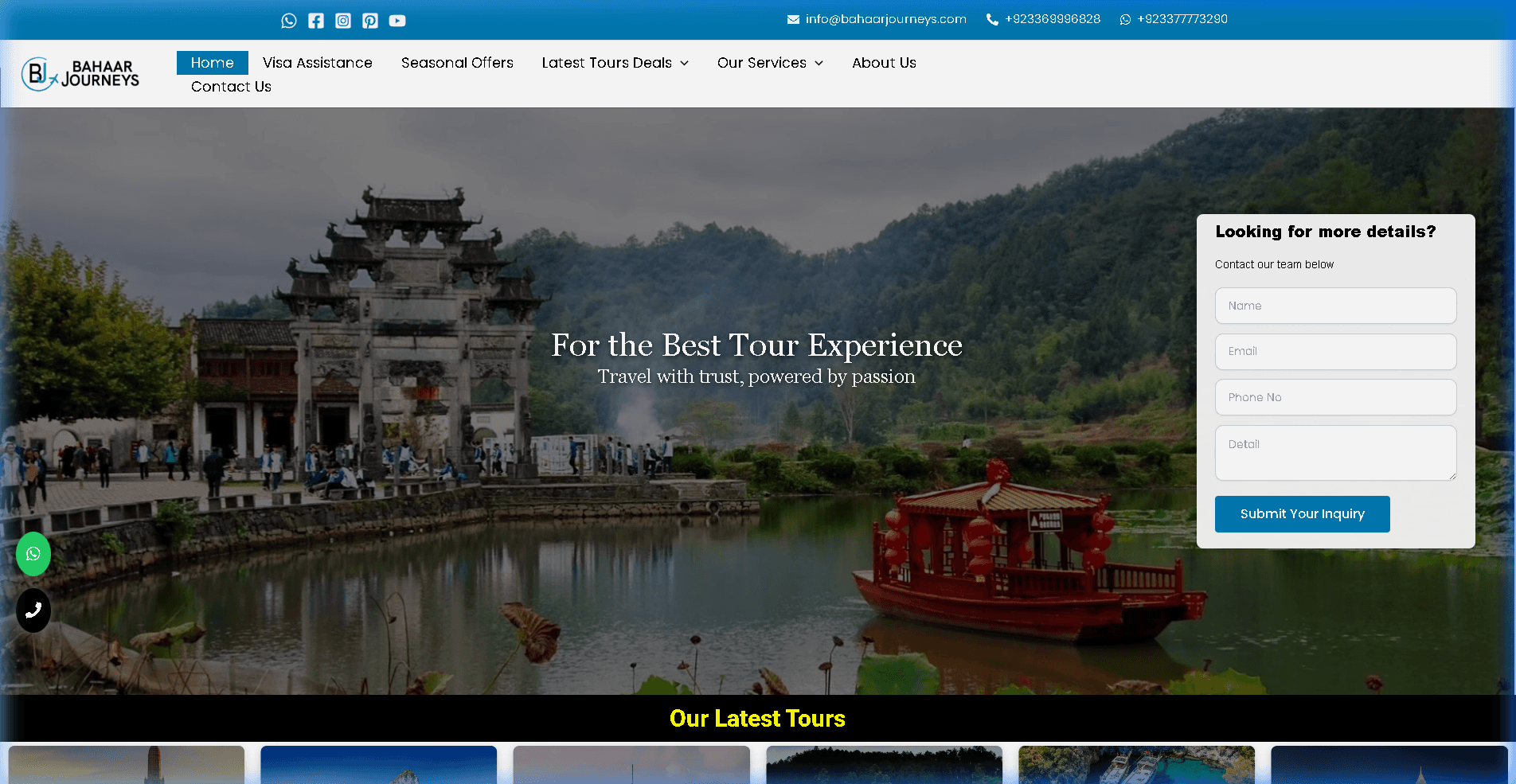 Bahaar Journeys Travel & Tour Platform
